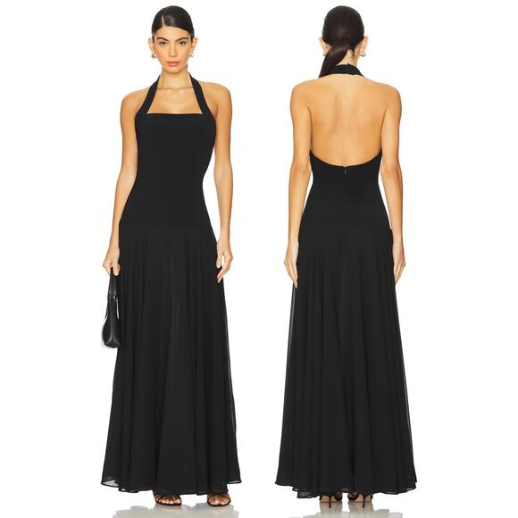 Lovers + Friends Dresses & Skirts - Lovers and Friends Sophie Gown Maxi Halter Formal Evening Gala Party Prom Small